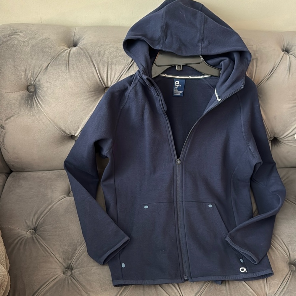 GapFit Boys Hoodie Size L (10) Navy